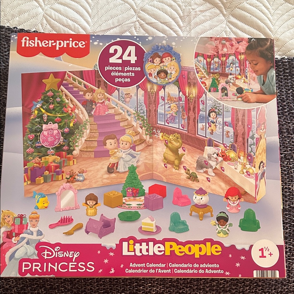 Fisher-Price Little People Disney Princess adventure calendar! NIB